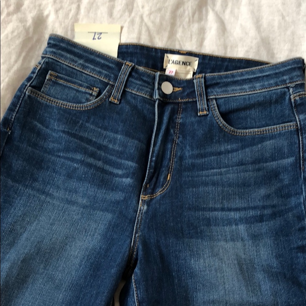 NWT L’agence ‘Margot’ cropped skinny jean